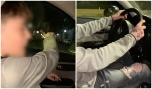 Incredbil ce a făcut un copil de 15 ani în Sibiu! A furat mașina unui livrator și s-a filmat la volanul ei pe străzi
