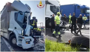 Tragedie pe autostrada A4! Sorel, un șofer român de doar 36 de ani, a murit pe loc în urma unui impact devastator în Italia