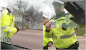 Scene ireale în Botoșani! Ce a pățit un șofer după ce le-a spus polițiștilor că nu recunoaște statul român