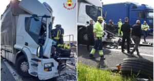 Tragedie uriașă în Italia! Maftei, un șofer român de 36 de ani, a murit strivit în camionul său pe autostrada A4