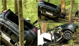 Tragedie în Snagov! Mihai și David au murit la 20 de ani. Ultimul mesaj găsit în mașina de 100.000 € distrusă total