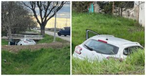 Deznodământ uluitor în Satu Mare! Ce a pățit un șofer de Renault după ce a încercat să evite un impact frontal la Odoreu
