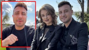 Valentin Sanfira a răbufnit! Ce i-a spus femeii care l-a acuzat că a călcat-o în picioare pe Codruța Filip după divorț