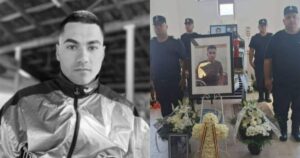 Imagini sfâșietoare la înmormântarea lui Alex, pompierul de 22 de ani care a pierit în accidentul provocat de un polițist