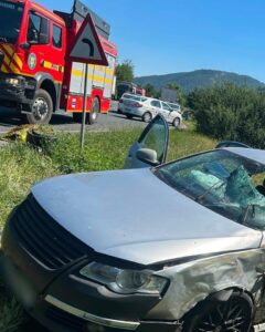 Tragedie pe DN 6. O tânără de 24 de ani a murit, un copil a ajuns la spital