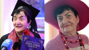 Ea este cea mai vârstnică studentă din România! A absolvit facultatea la 90 de ani
