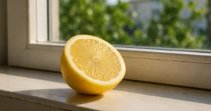 Trucul genial cu lămâie care scapă casa de păianjeni! Pune-o imediat pe pervazul ferestrei!