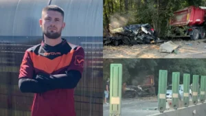 Tragedie pe Centura Bucureștiului. Fotbalistul Ionuț Dogaru a murit spulberat de un TIR