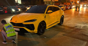 Femeie spulberată de un Lamborghini, în centrul Galațiului! Detalii uluitoare despre șoferul prins băut la volan