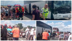 Autocar cu zeci de copii, spulberat de un camion! S-a activat Plan Roșu de Intervenție!